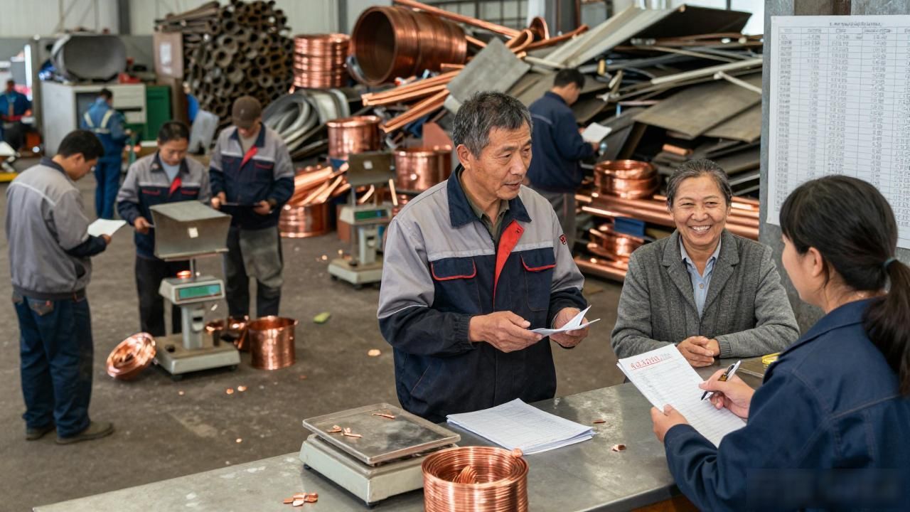 废铜的价格_攒废铜卖钱_废铜分类回收价格