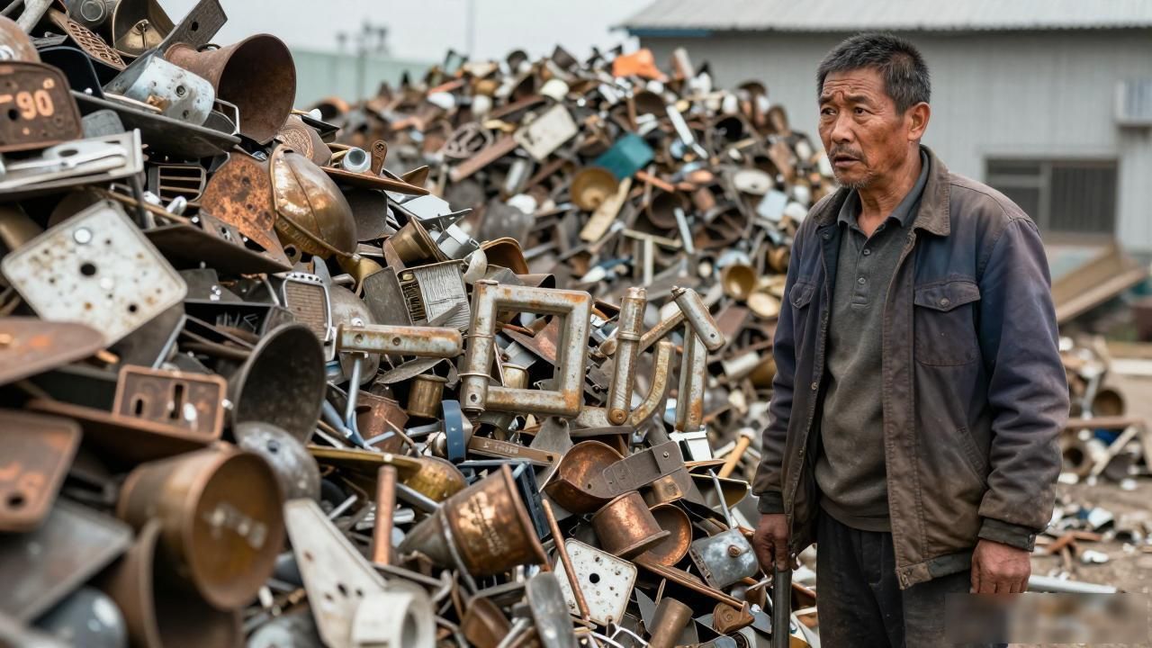 废铜的价格_大伯十四年铜疙瘩院子故事_十四年废铜攒积卖掉换轮椅