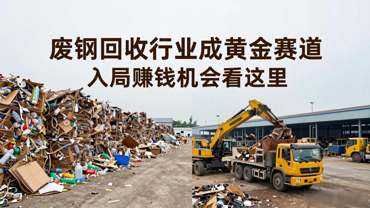 国家战略级黄金赛道_废品回收行业发展现状_废钢回收行业