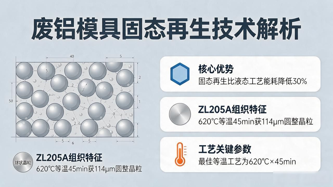 铝合金固态再生技术_半固态成形技术_废铝合金模具回收
