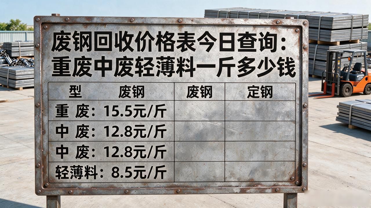 废钢回收价格表_9月11日废铁回收价格行情_各地废铁一斤多少钱