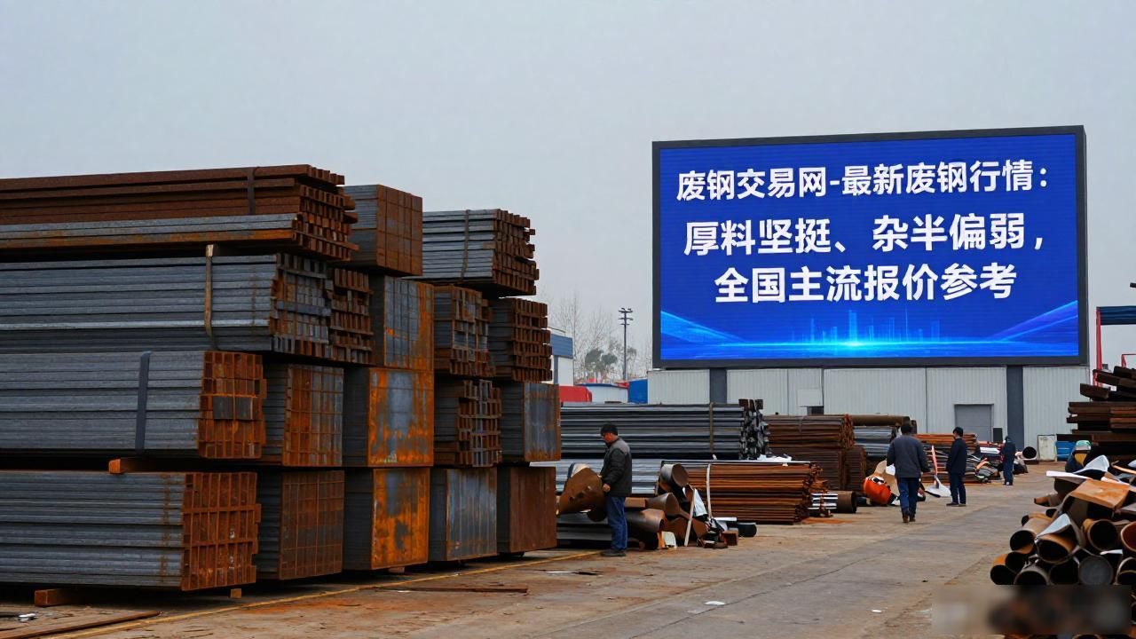 废钢交易网_废铁价格行情_钢厂废铁采购动态