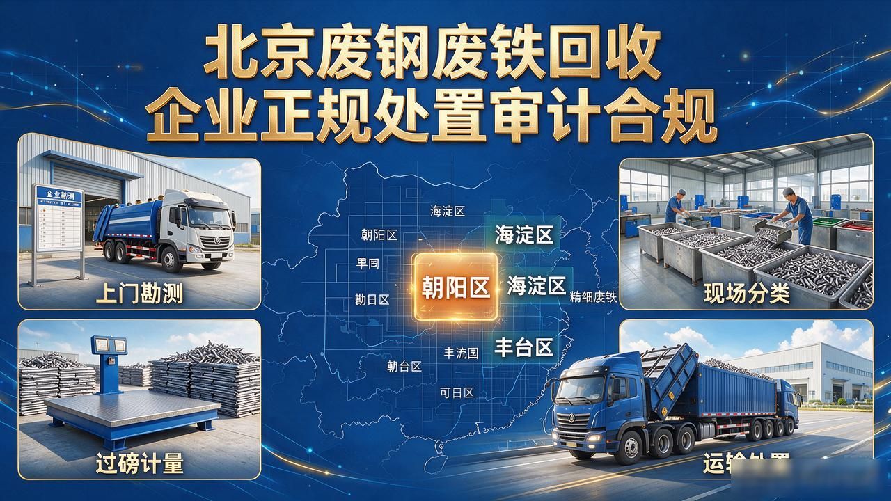 北京废钢废铁回收_工业级废铁废钢清运处置_废铜线缆合规回收服务商