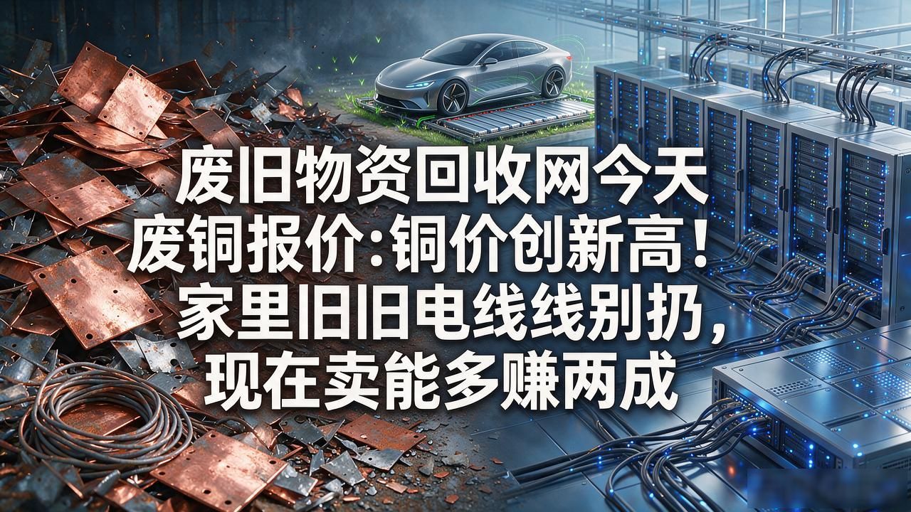 废铜回收价格大涨_铜价创历史新高_废旧物资回收网今天废铜报价