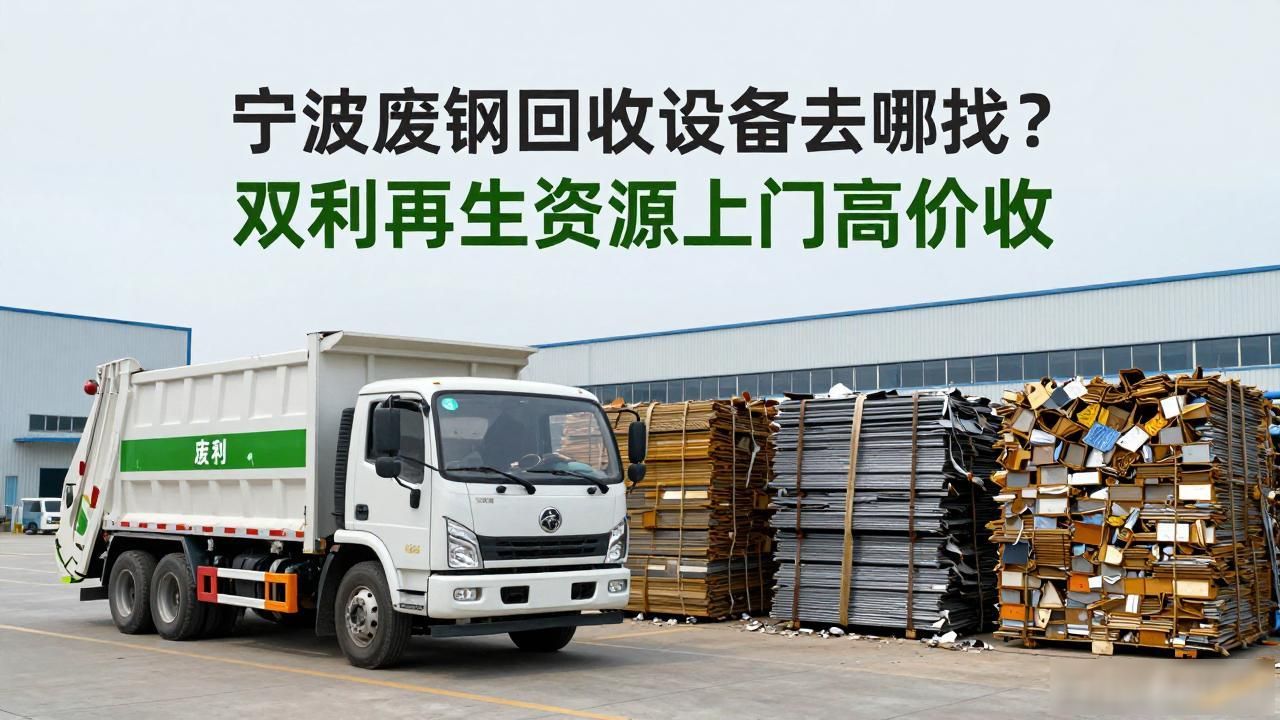 宁波市双利再生资源有限公司 废旧设备回收服务 宁波工厂废料处理_废钢回收设备