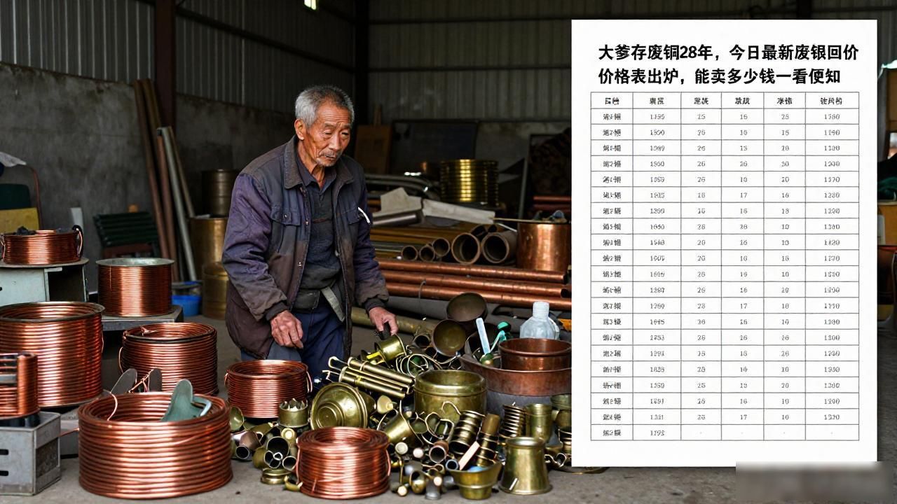 长期存放废铜回收价格_最新废铜回收价格表_废铜分类存放技巧